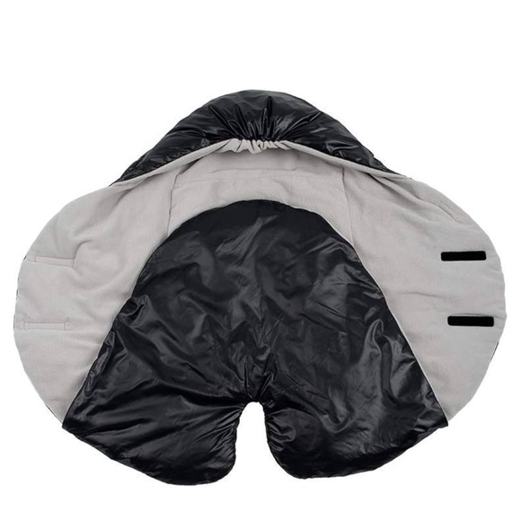 PINK 7AM NIDO FLUFFY Multifunctional Baby Car Seat Winter Cover (L 6-18 months) - Picture 6 of 11